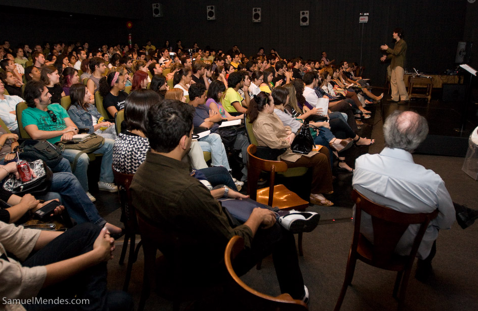 Palestra no evento Olhar da Criação, em Belo Horizonte